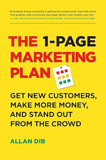 The 1-Page Marketing Plan Cover
