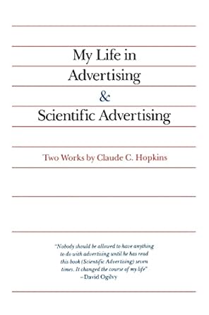 My Life in Advertising and Scientific Advertising Cover